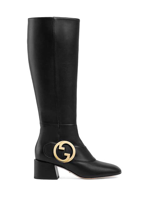 gucci boots tall|Gucci boots embellished.